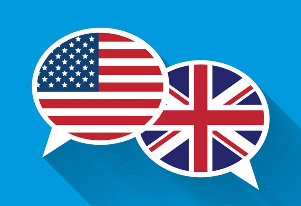 Diferencias entre inglés americano e inglés británico